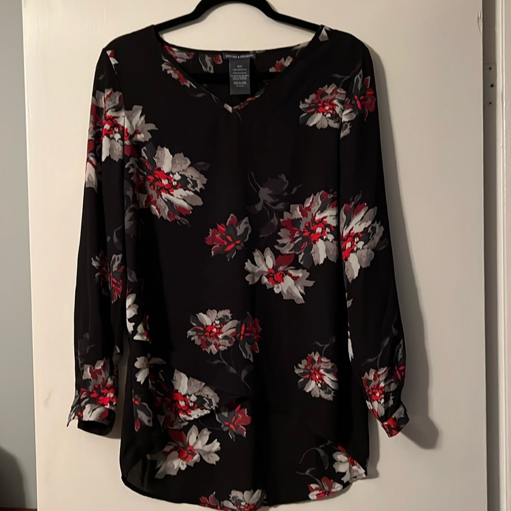 Long sleeve blouse